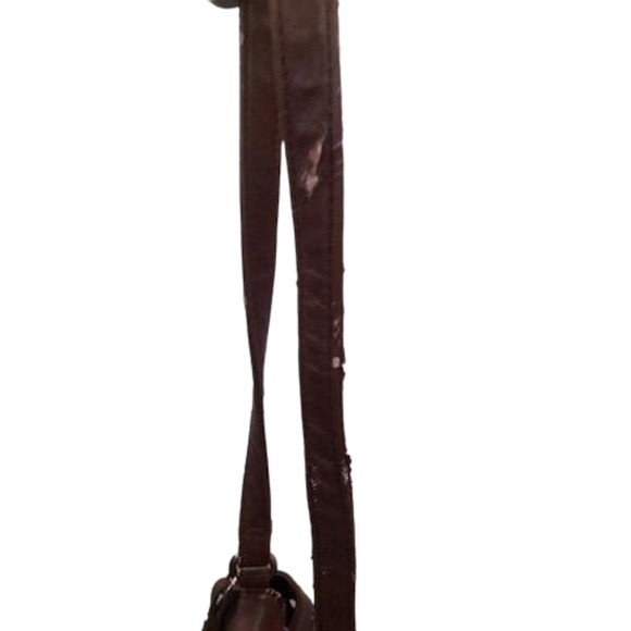 Generic Unbranded Brown Faux Leather Crossbody Purse - Picture 6 of 10